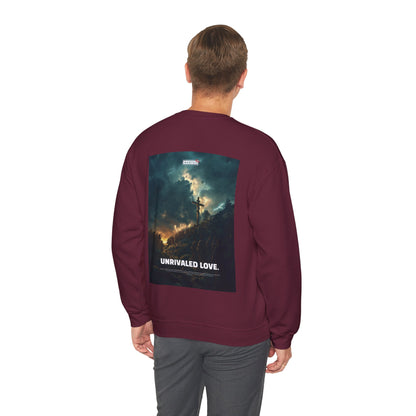 Martus "Unrivaled Love" Unisex Heavy Blend™ Crewneck Sweatshirt (John 3:16~17)