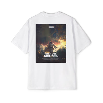 Martus "Step out with Faith" Oversized Tee (Matt 14:27~32)