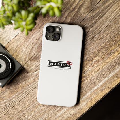 Martus White Slim IPhone Cases