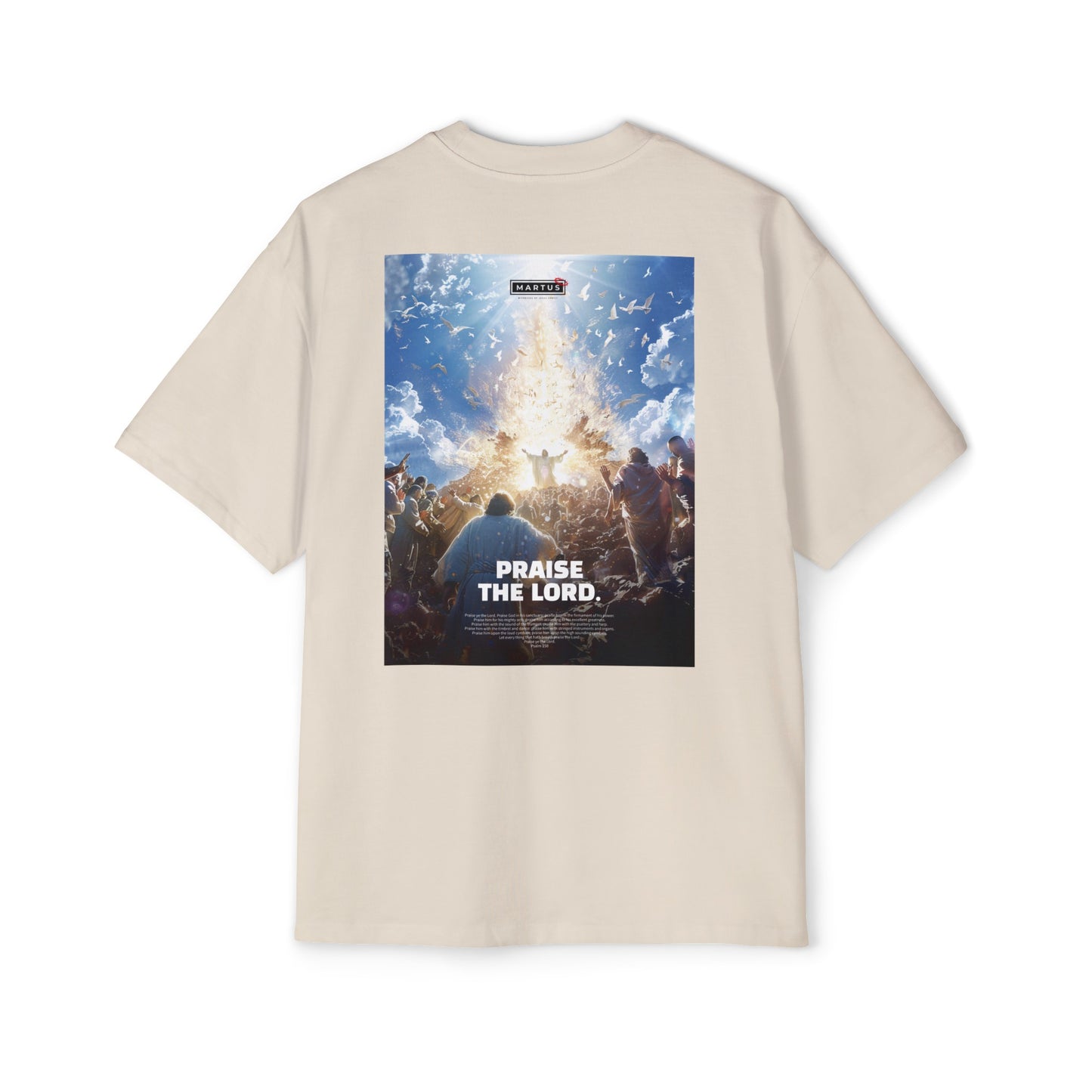 Martus "Praise The Lord" Oversized Tee (Psalm 150)