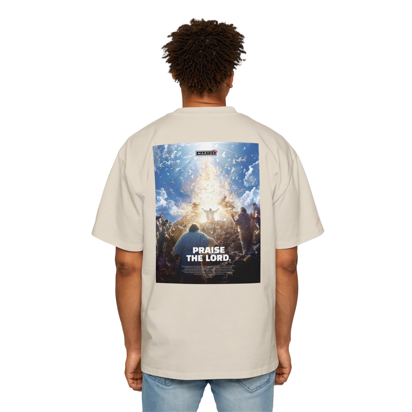 Martus "Praise The Lord" Oversized Tee (Psalm 150)