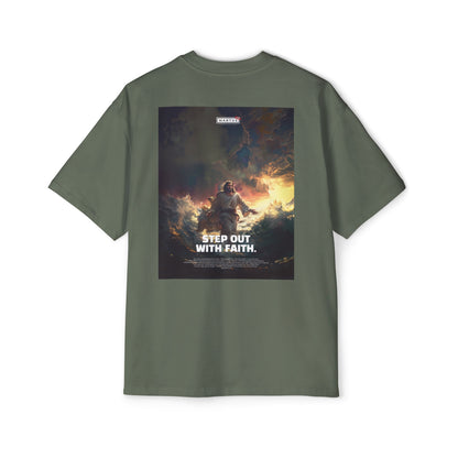 Martus "Step out with Faith" Oversized Tee (Matt 14:27~32)