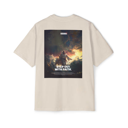 Martus "Step out with Faith" Oversized Tee (Matt 14:27~32)