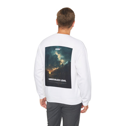 Martus "Unrivaled Love" Unisex Heavy Blend™ Crewneck Sweatshirt (John 3:16~17)