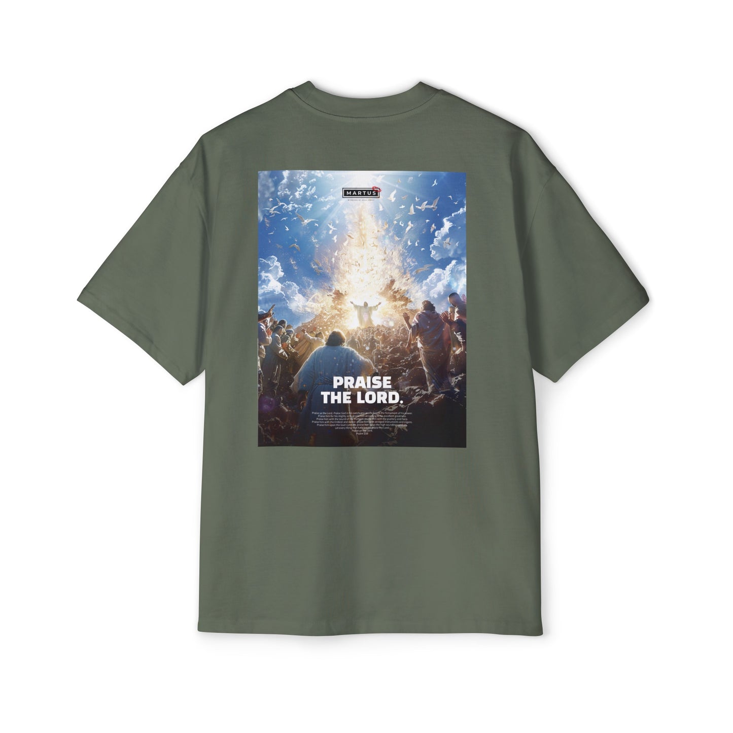 Martus "Praise The Lord" Oversized Tee (Psalm 150)