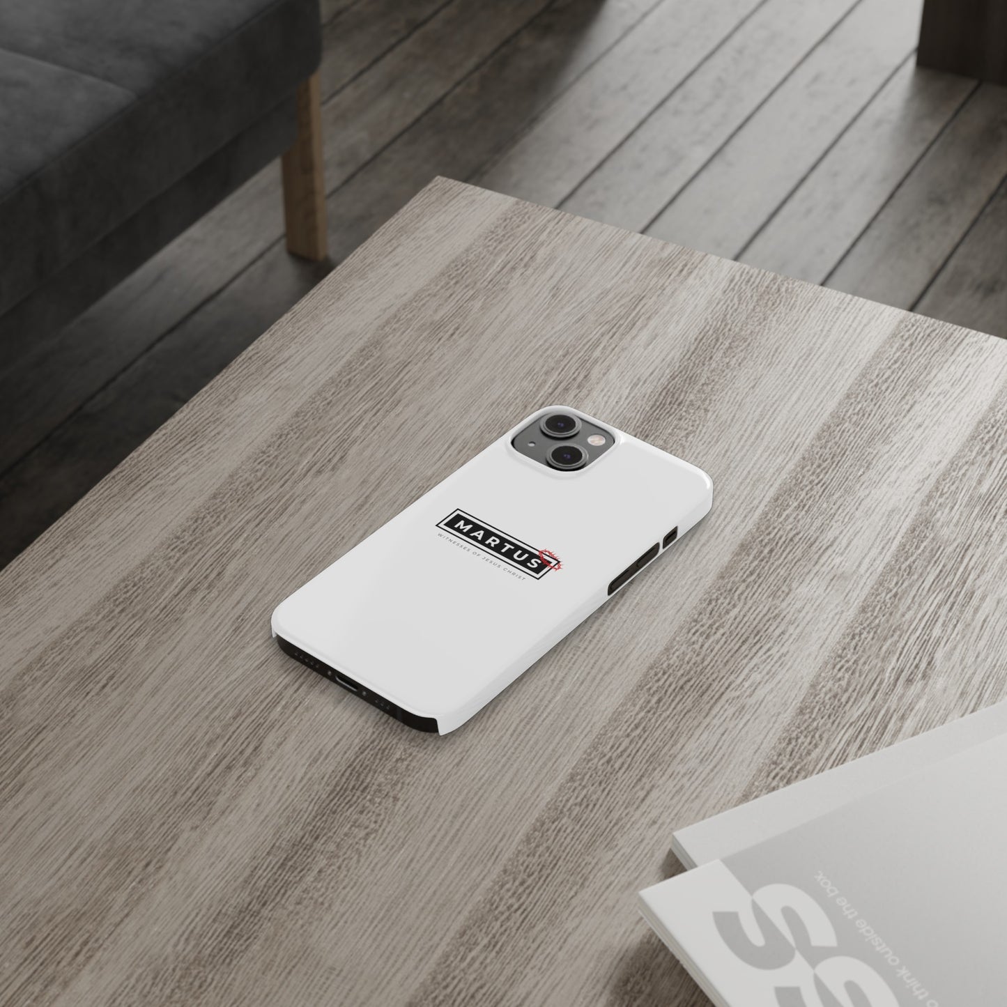 Martus White Slim IPhone Cases