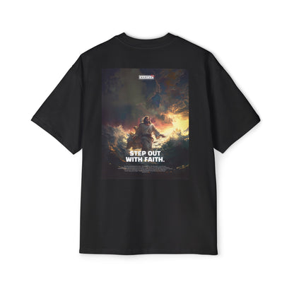 Martus "Step out with Faith" Oversized Tee (Matt 14:27~32)