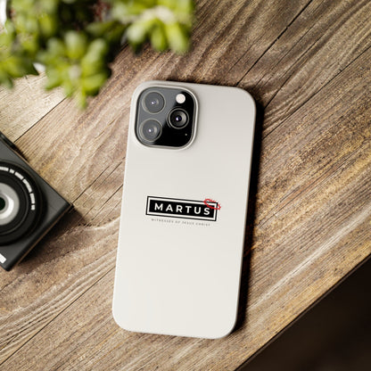 Martus White Slim IPhone Cases