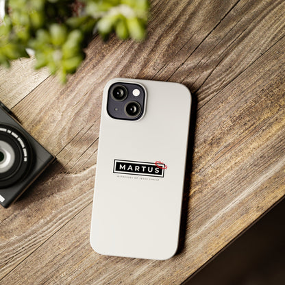 Martus White Slim IPhone Cases